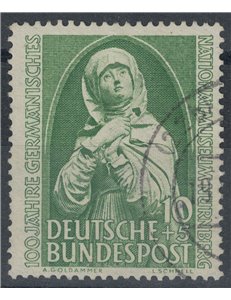 GERMANY BRD 1952 Nuremberg Museum us