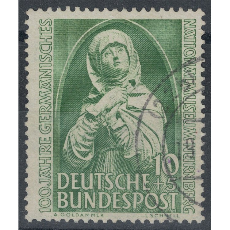 GERMANIA BRD 1952 Museo di Norimberga us