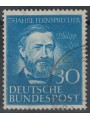 GERMANIA BRD 1952 Anniversario del telefono us