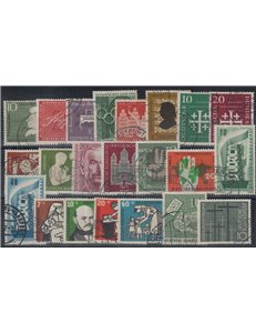GERMANY BRD 1956 Complete year 22v us
