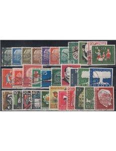GERMANY BRD 1957 Complete year 32v us