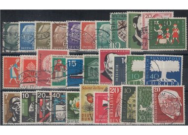 GERMANIA BRD 1957 Annata completa 32v us