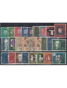GERMANY BRD 1959 Complete Year 26v us