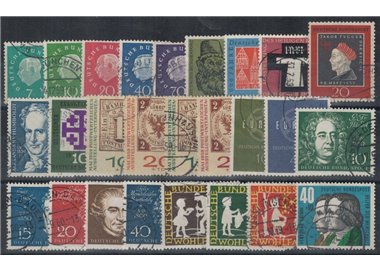 GERMANY BRD 1959 Complete Year 26v us