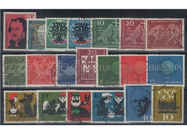 GERMANY BRD 1960 Complete year 20v us