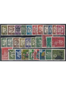 GERMANY BRD 1961 Complete Year 30v US