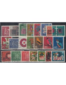 GERMANIA BRD 1963 Annata completa 22v us