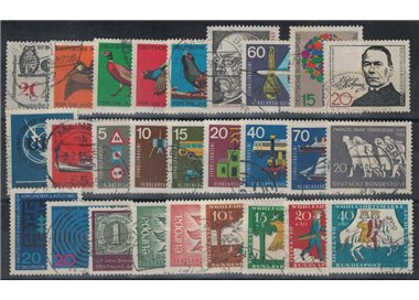 GERMANIA BRD 1965 Annata completa 27v us