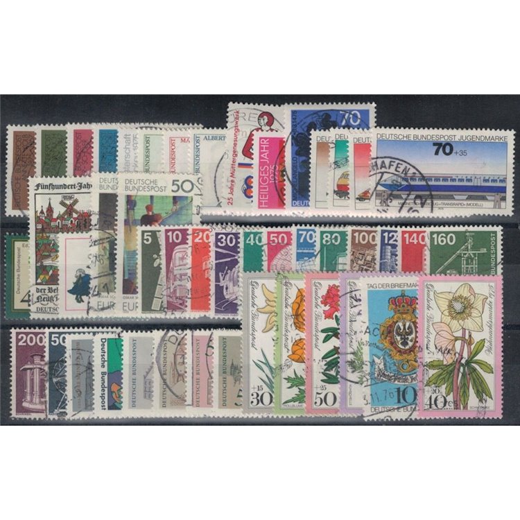 GERMANY BRD 1975 Complete year 46v us