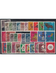 GERMANY BRD 1966 Complete Year 31v us