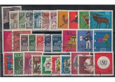 GERMANIA BRD 1966 Annata Completa 31v us