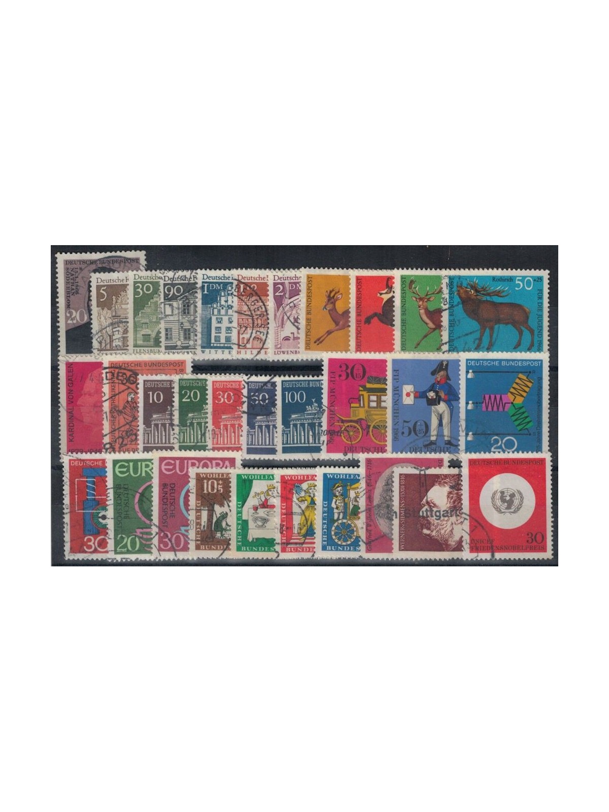 GERMANIA BRD 1966 Annata Completa 31v us