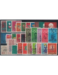 GERMANY BRD 1968 Complete Year 30v us