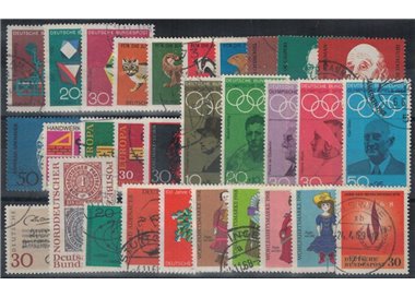 GERMANIA BRD 1968 Annata Completa 30v us