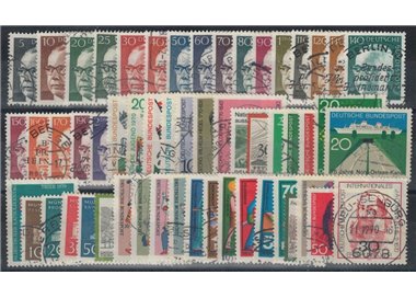 GERMANIA BRD 1970 Annata Completa 55v us