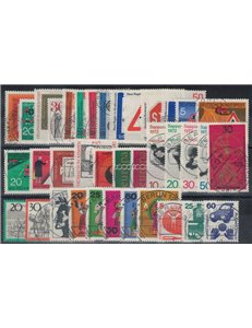 GERMANY BRD 1971 Complete Year 37v us