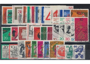 GERMANIA BRD 1971 Annata Completa 37v us