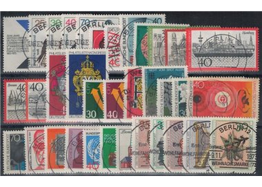 GERMANIA BRD 1973 Annata Completa 35v us