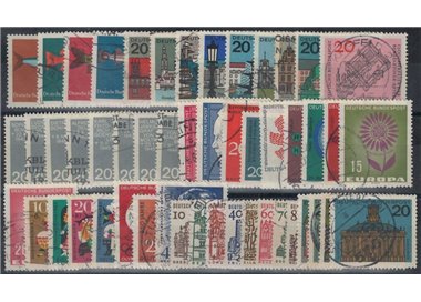 GERMANIA BRD 1964 Annata completa 50v us