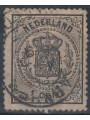 OLANDA 1869-71 Stemma 1c nero us