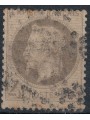FRANCIA 1862-70 Effigie di Napoleone III, 4c grigio us