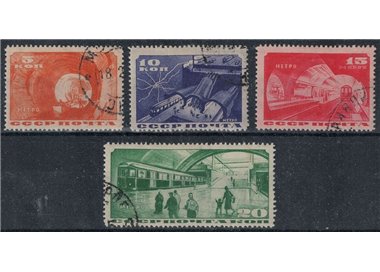 RUSSIA 1935 Moscow Metro 4v us
