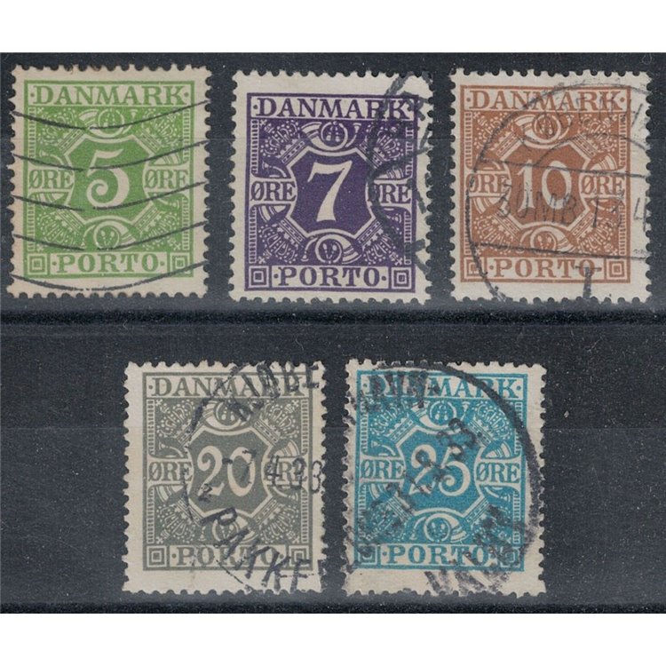 DANIMARCA 1930 Segnatasse 5v us