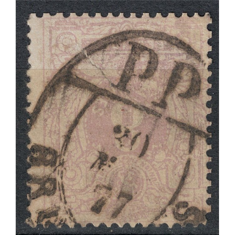 BELGIUM 1869-78 King Leopold II 8c pale lilac us