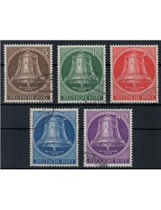 BERLINO 1953 Campana della libertà 5v us