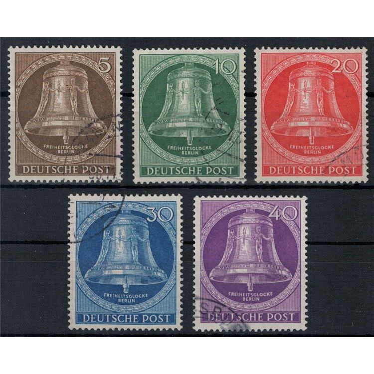 BERLINO 1953 Campana della libertà 5v us