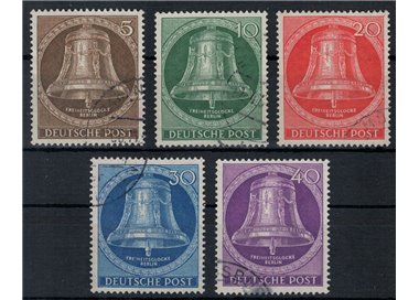 BERLIN 1953 Liberty Bell 5v us