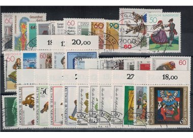 GERMANIA BRD 1981 Annata Completa 36v us