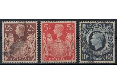 GRAN BRETAGNA 1939 Effigie di Re Giorgio VI 3v us