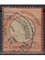 GERMANIA REICH 1872 2½g bruno rosso us