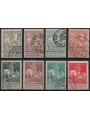 BELGIUM 1910 Pro works antituberculosis 8v us