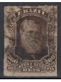 BRAZIL 1878-79 Pedro II 260r brown us