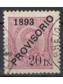PORTUGAL 1893 Provisional 20r pink us
