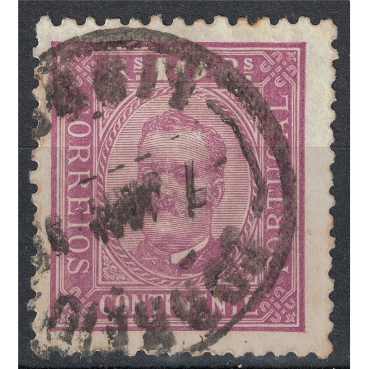 PORTUGAL 1892-94 Charles I (perf. 11½) 10r lilac pink us