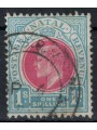 NATAL 1902-03 Edward VII 1s blue and pink us