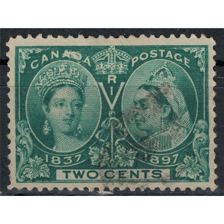 CANADA 1897 Queen Victoria 2c green us