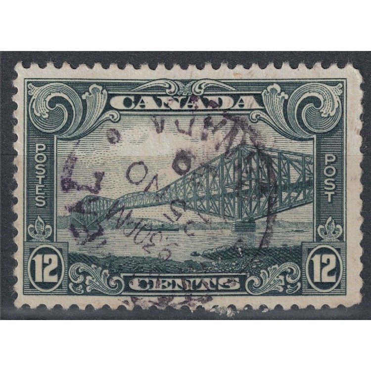 CANADA 1928-29 Ordinary Series 12c Grey Black US