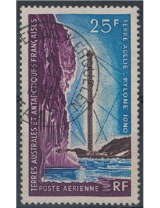 TAAF 1966 Airmail, Telecommunications US