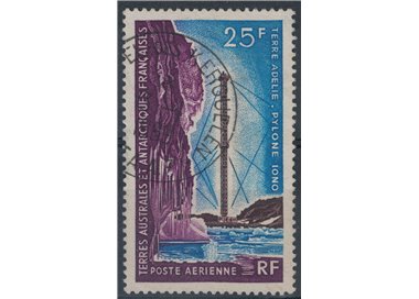 TAAF 1966 Posta aerea, telecomunicazioni us