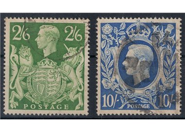 GREAT BRITAIN 1942 King George V 2v us