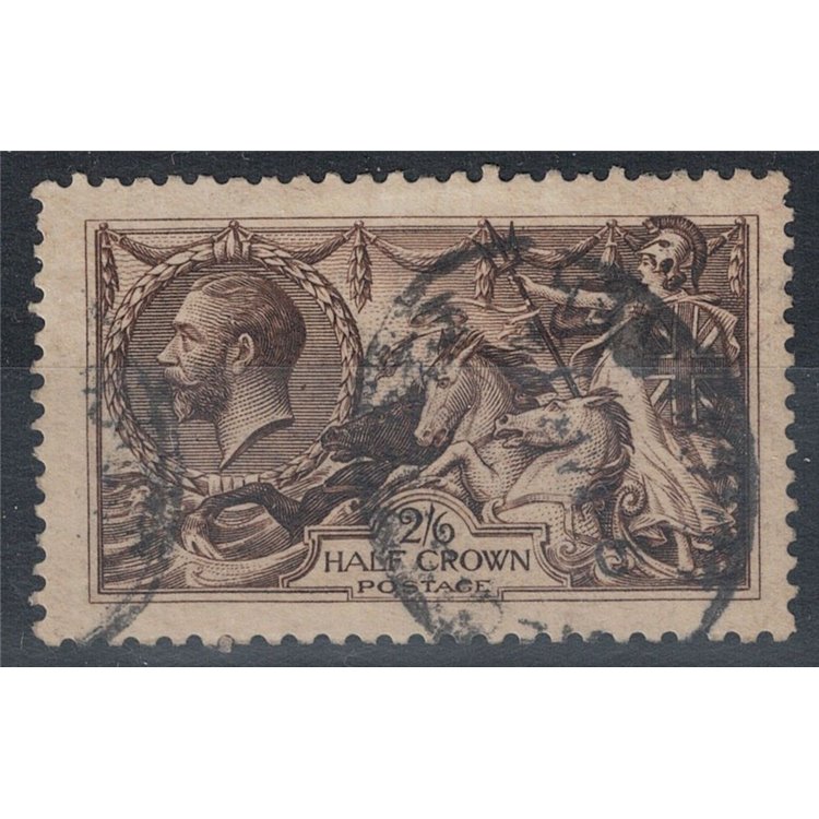 GREAT BRITAIN 1913 Allegories (De La Rue) 2/6 brown us