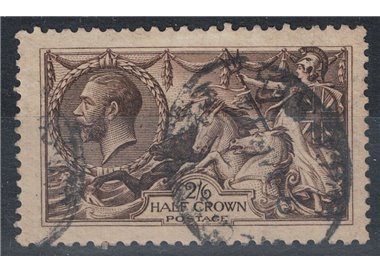 GREAT BRITAIN 1913 Allegories (De La Rue) 2/6 brown us