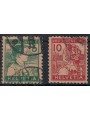 SWITZERLAND 1915 Pro Juventute 2v used
