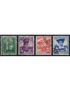 SVIZZERA 1939 Pro Juventute 4v us