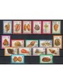 BELIZE 1980 Marine fauna, shells 17v us