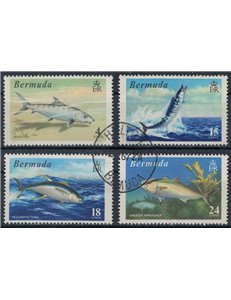 BERMUDA 1972 Marine fauna (fish) 4v us